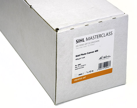 17" x 12m SIHL MASTERCLASS Matt Photo Canvas 400 (4851)