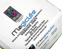 17" x 35' Magiclée Verona Textured 285gsm, Heavy Textured, 100% cotton textured watercolour paper roll